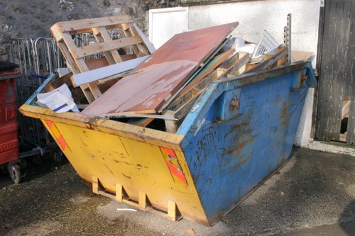 Satisfied homeowners after loft clearance