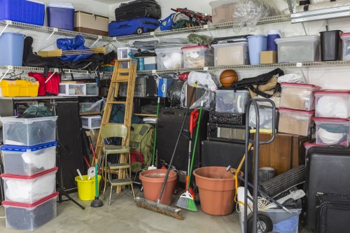 Professional furniture removal service vehicle in Blackwall